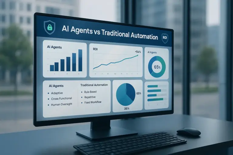 Agentic Ai Applications Dashboard Showing Autonomous Agents In Realtime.”