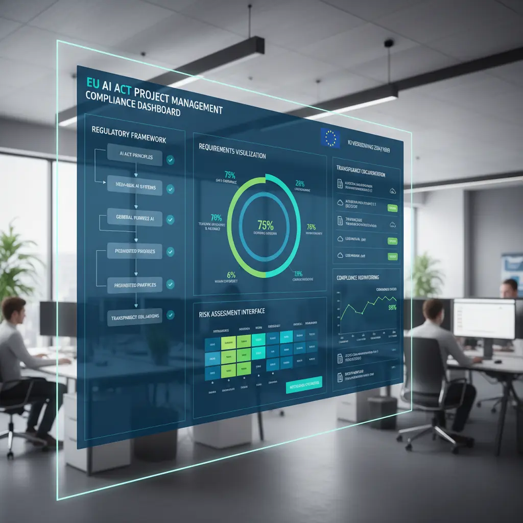 Eu Ai Act Projektmanagement  KiVerordnung 2024/1689 Compliance Dashboard